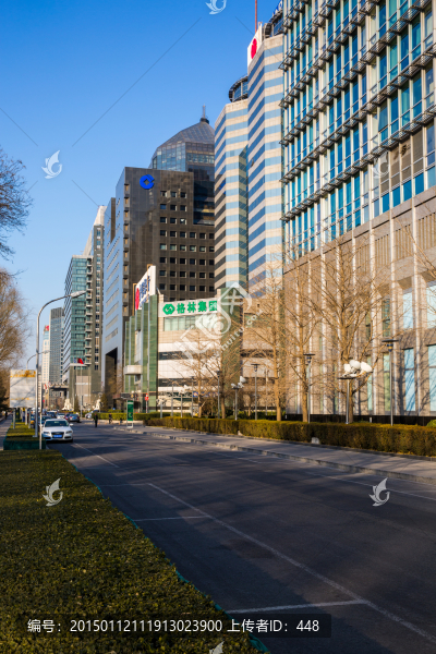 北京金融街,北順城街街景