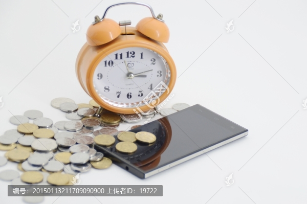 硬幣和手機