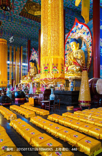 天寧寺,大雄寶殿,佛教大殿內(nèi)景