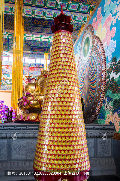 寺廟佛牌塔,開光佛牌