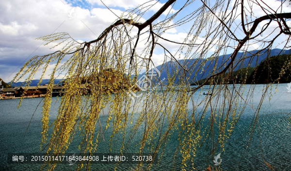 云南,瀘沽湖,湖光山色