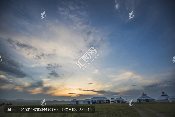 草原清晨