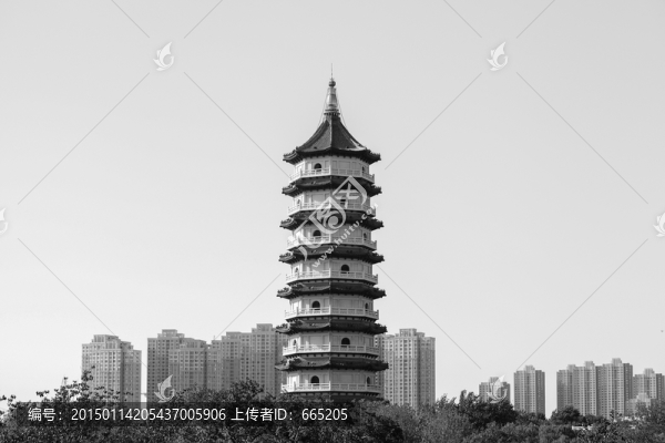 天津城市建筑最美塔樓