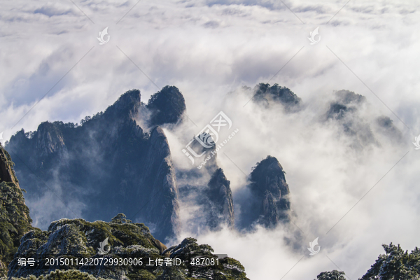 黃山云海