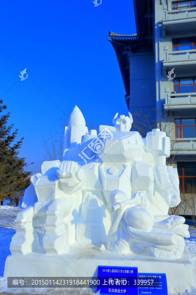 國際大學生雪雕大賽