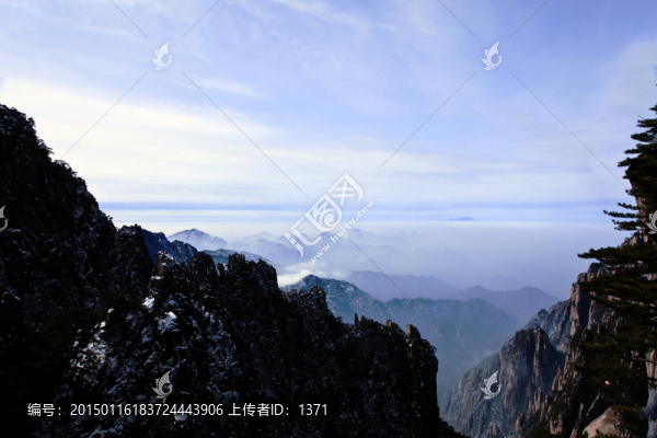 冬冬景,黃山風(fēng)光
