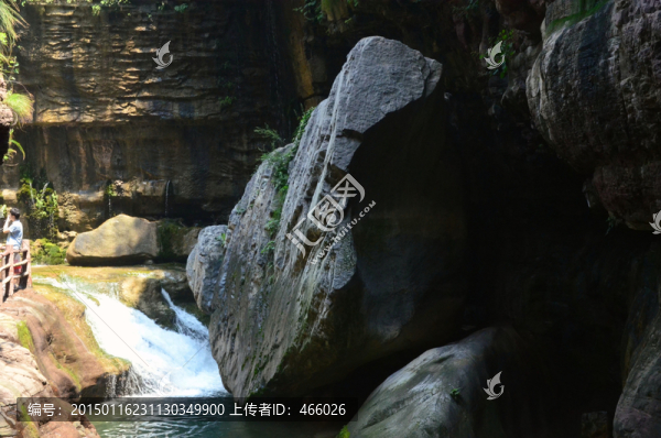 云臺山紅石峽