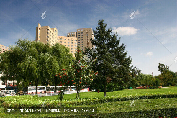牡丹江畔,江畔公園,江畔建筑