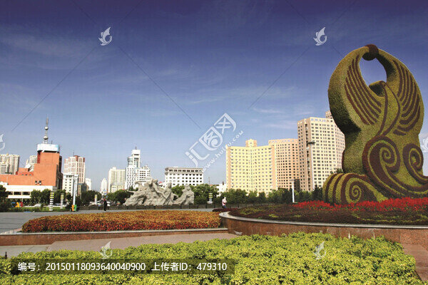 牡丹江畔,江畔公園,江畔建筑