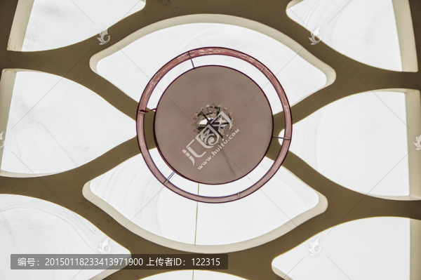 室內(nèi)建筑裝修設(shè)計(jì),幾何體玻璃頂