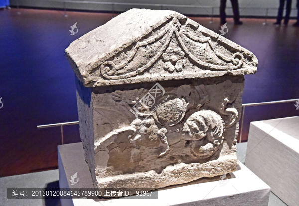 陶骨灰蓋甕