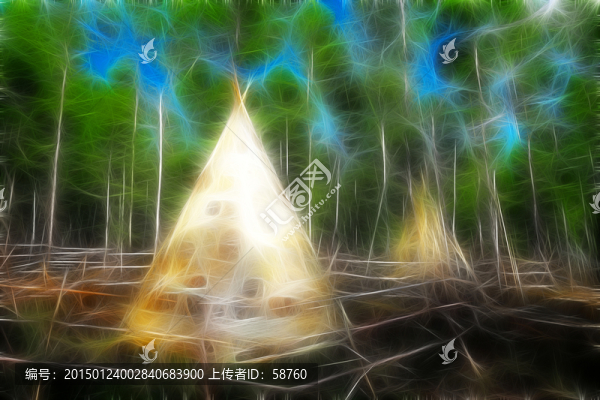 電腦畫,獵鄉(xiāng)印象