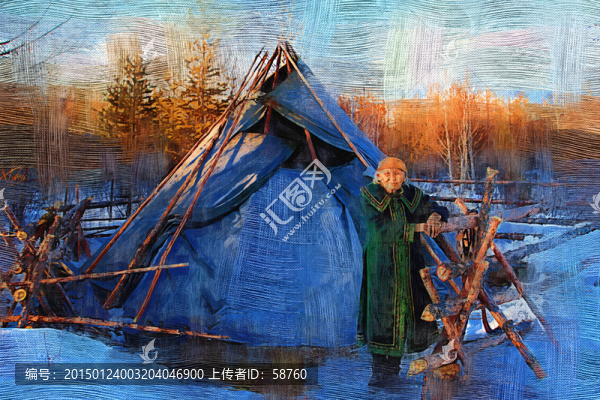 電腦油畫,獵鄉(xiāng)印象