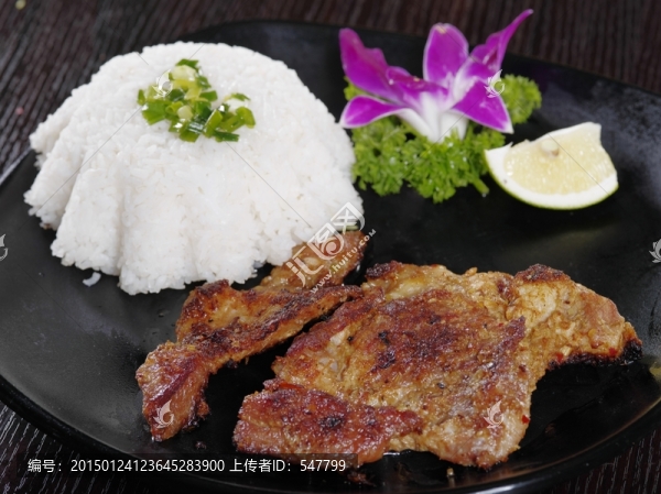 越南豬扒飯