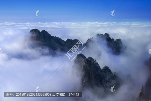 黃山西海云海