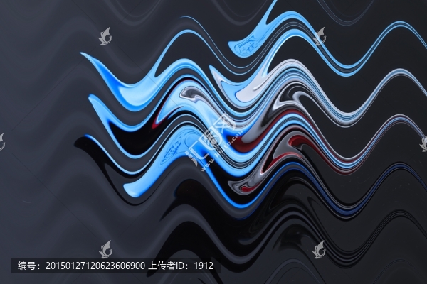抽象畫,不分層