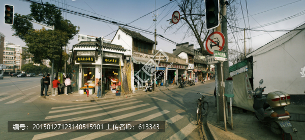 松江老街街口