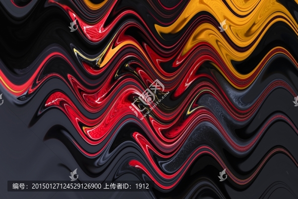 抽象畫,不分層
