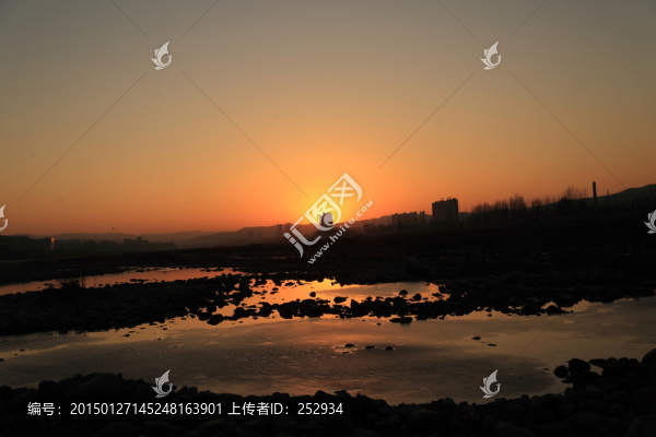 洛河夕照