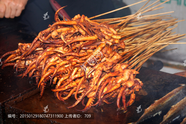 章魚(yú)燒烤