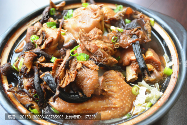 小雞燉蘑菇