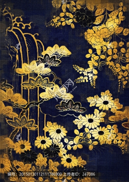 油畫,花卉
