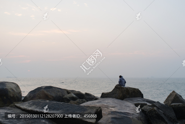 海邊看日出