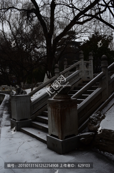 石雕欄桿