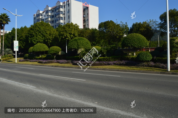車(chē)道綠化