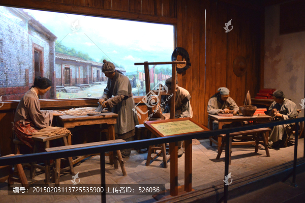 古代炮竹作坊