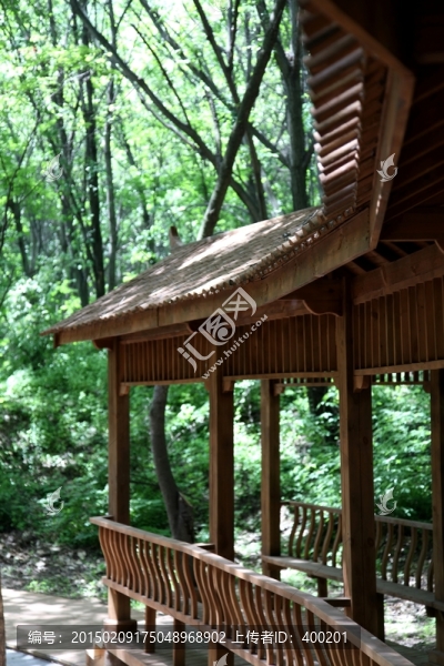 木制長廊建筑
