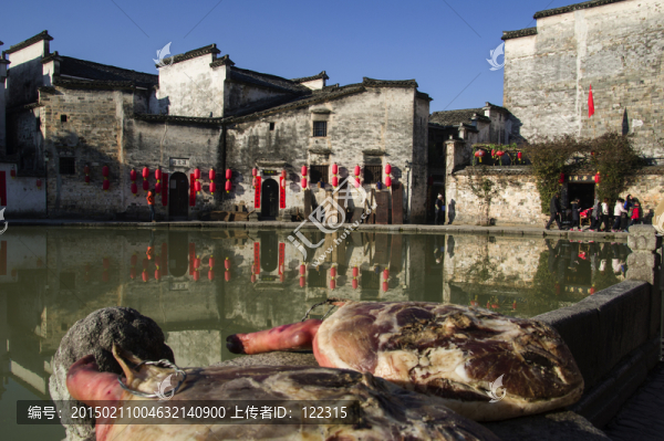 宏村,月沼