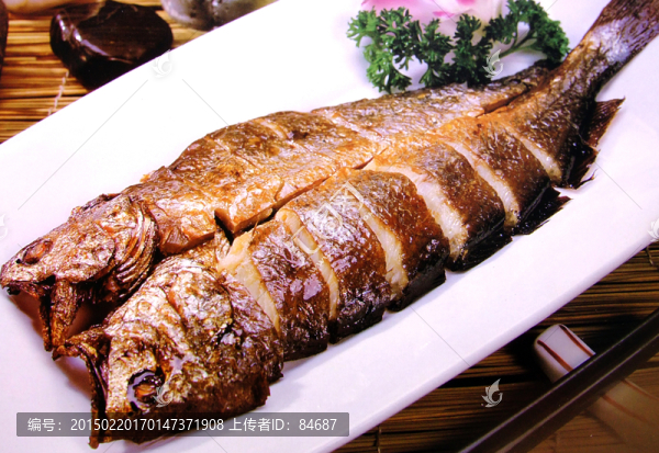香烤野生小黃魚