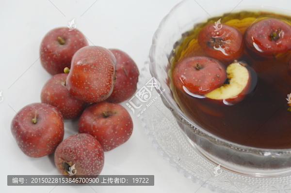 山植泡水茶,圖片