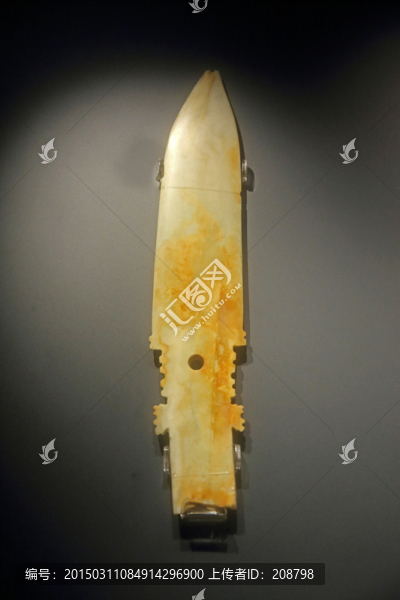 成都金沙遺址出土文物商代玉戈