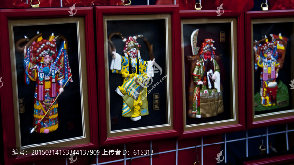 中國(guó)京劇角色裝飾畫