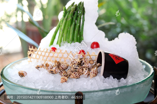 鹵水花螺刺身拼