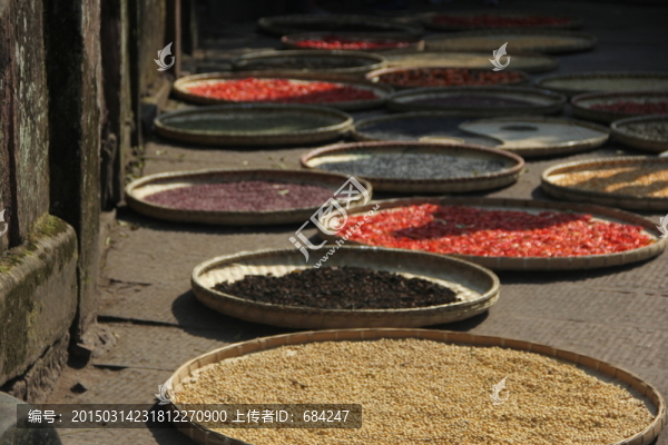 曬糧食