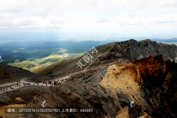 吉林省,長白山,懸崖,峭壁