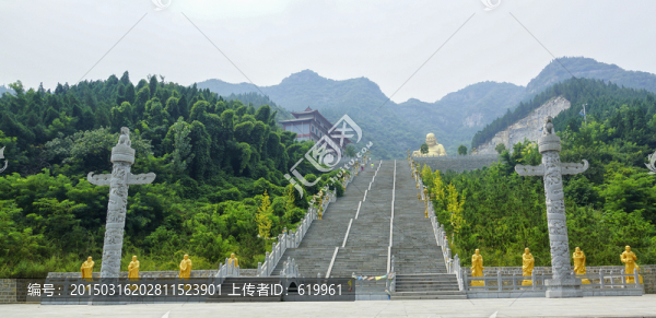 山東青州泰和山風光