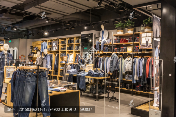 男裝店裝修效果