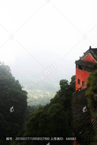 湖北十堰,武當(dāng)山古廟