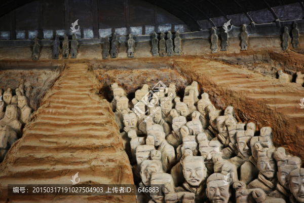 陜西西安,秦皇兵馬俑