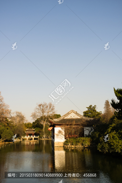 上海古漪園,鴛鴦湖