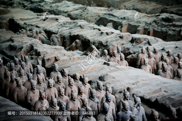陜西西安秦皇兵馬俑