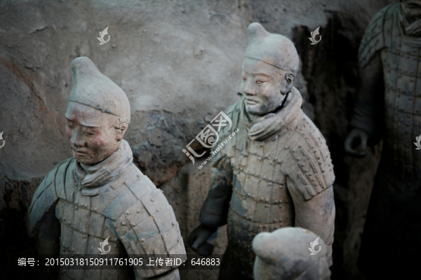 陜西西安,秦皇兵馬俑