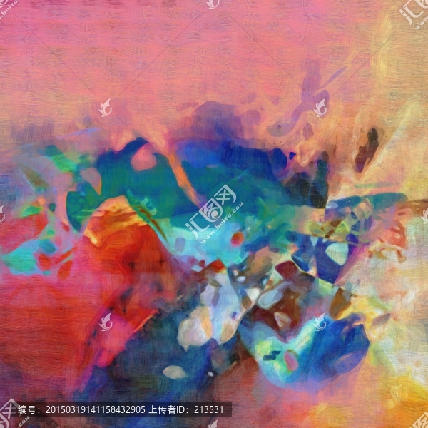 時尚抽象油畫