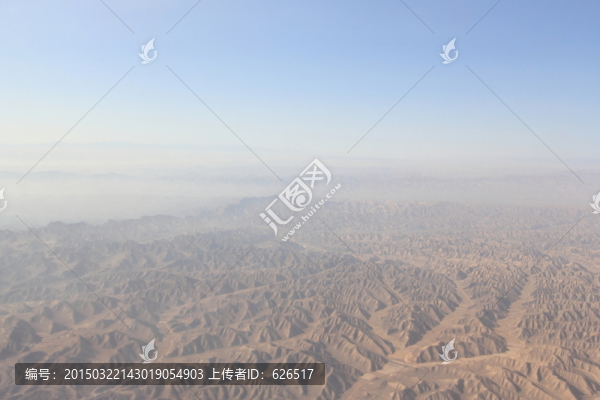 俯瞰黃土高原