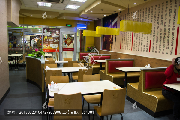 快餐廳堂布置
