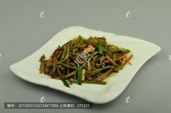 干豆角炒肉